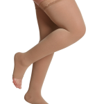 841N Style Soft Opaque 15-20mmHg Open Toe