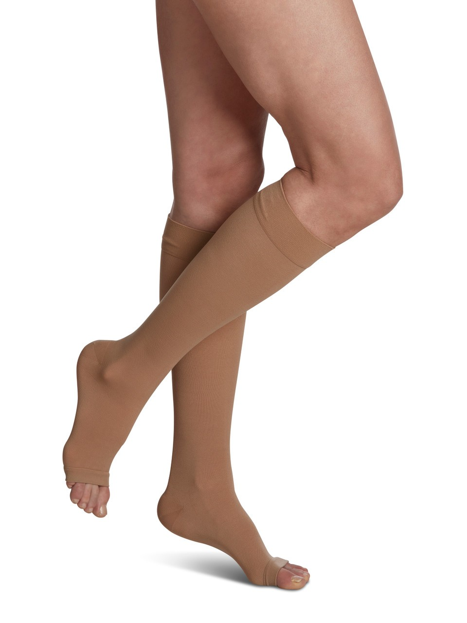 862CO 862C Essential Opaque 20-30mmHg Open Toe - Image 1